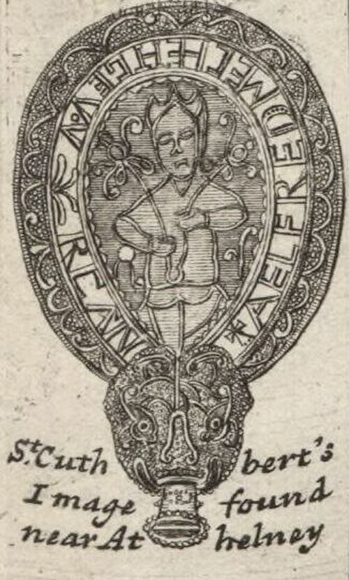 Она же на гравюре 1724 года