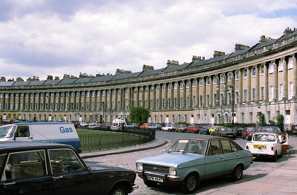 Королевский полумесяц в Бате, 1987